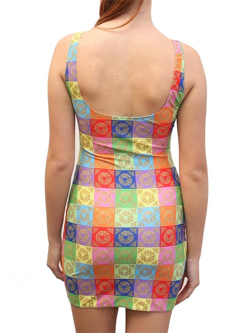 Mini vestito stampa barocca La Dolce Vista x Mané Capri | MINIVESTITOBAROQUEMULTICOLOR